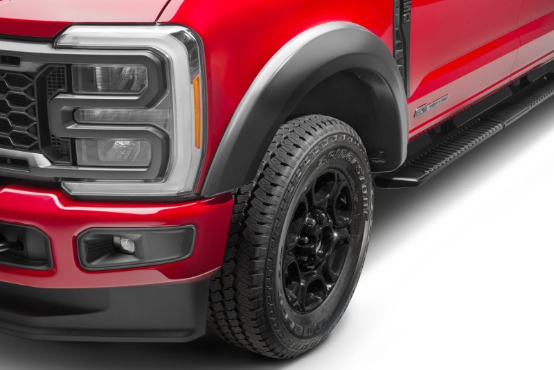 Ford F-250 Super Duty Fender Flares - Husky Liners - Extend-A-Fender EAF Style - Matte-Black - `23-`25